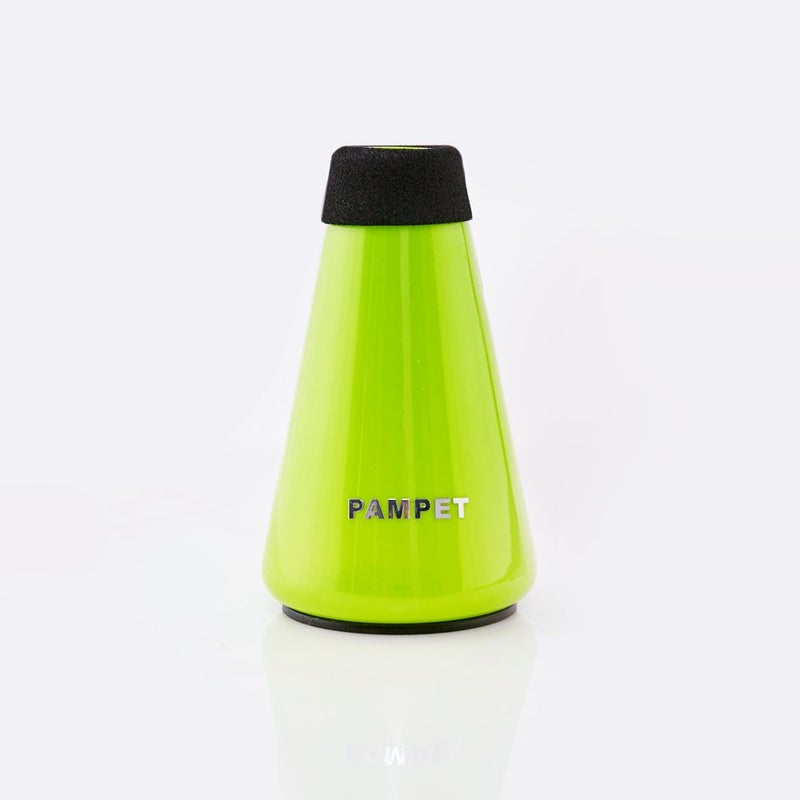 Pampet Lightweight Practice Trumpet Mute Silencerï¼ŒTrumpet Straight Mute (Green) - Image 1